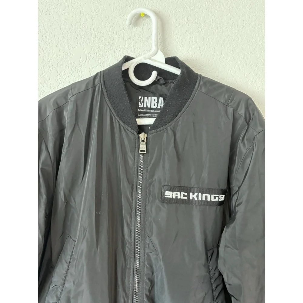 RARE NBA Kings Pacific Division Black Jacket - Limited Edition Arc Logo - Size M - Picture 2 of 12